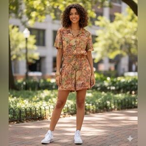 Batik Keris romper multicolored size S